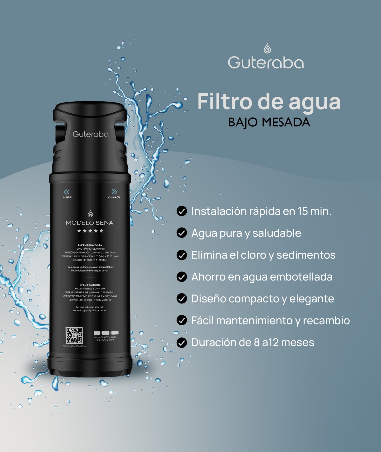Filtro de agua - Sena