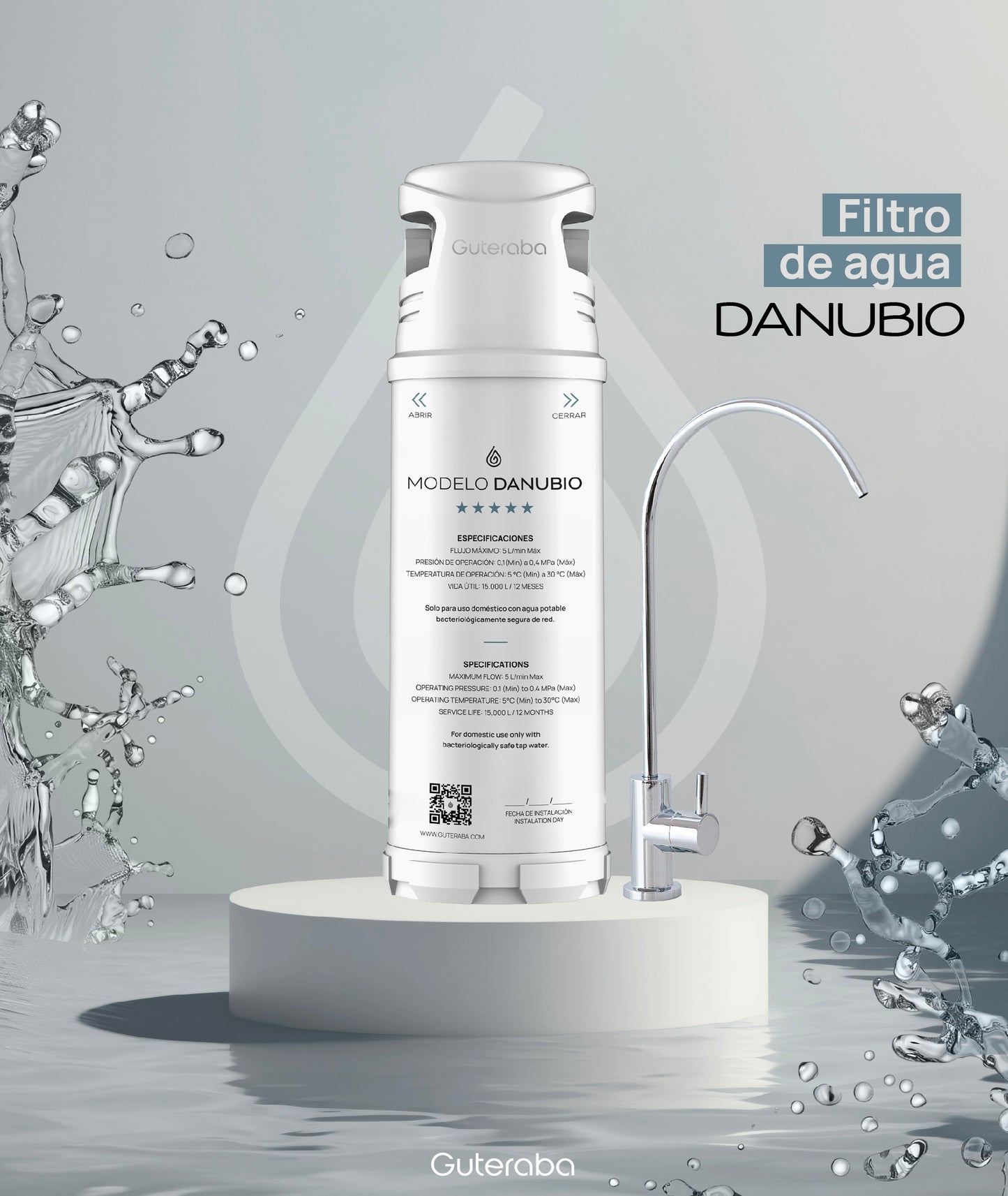 Filtro de agua - Danubio